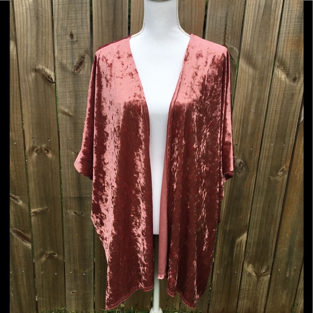 Pink Metallic Shawl